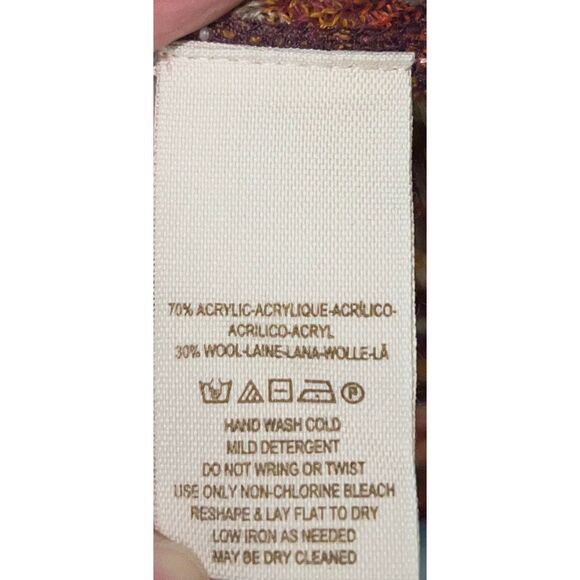 Free People Fair Isle Sweater Sleeveless Dress Fit & Flare Wool Blend Petite Sma - Picture 5 of 8